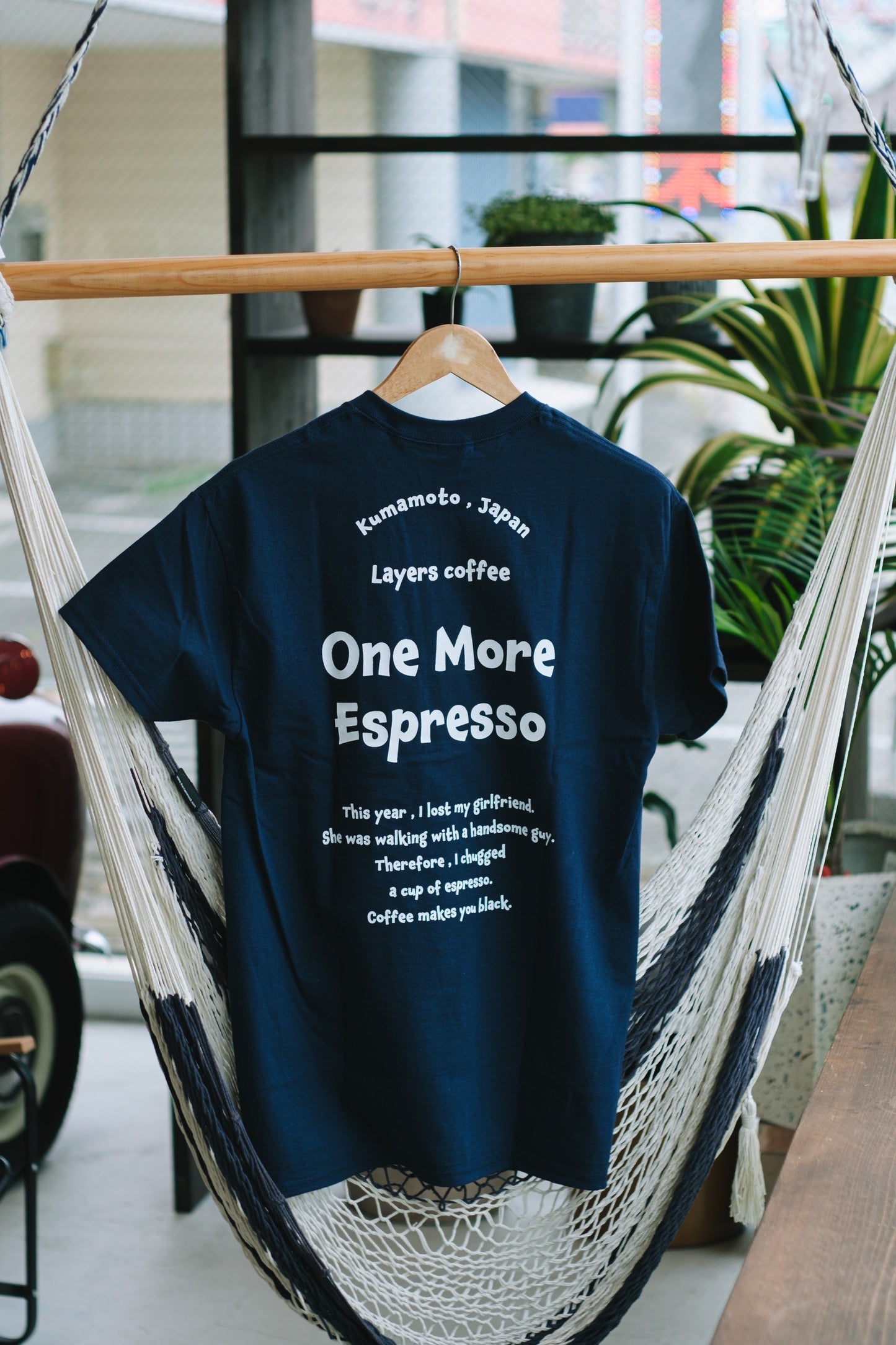 オリジナルTシャツ "One More Espresso"